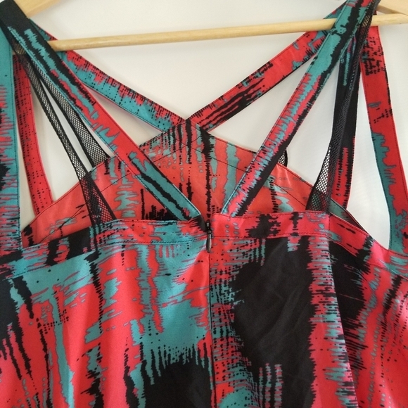 Fabletics Liza Heat Wave Strappy Romper Small - Picture 3 of 9